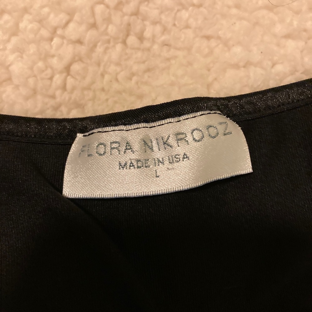 - Flora Nikrooz Textured Zigzag Patterned Blouse - image 7